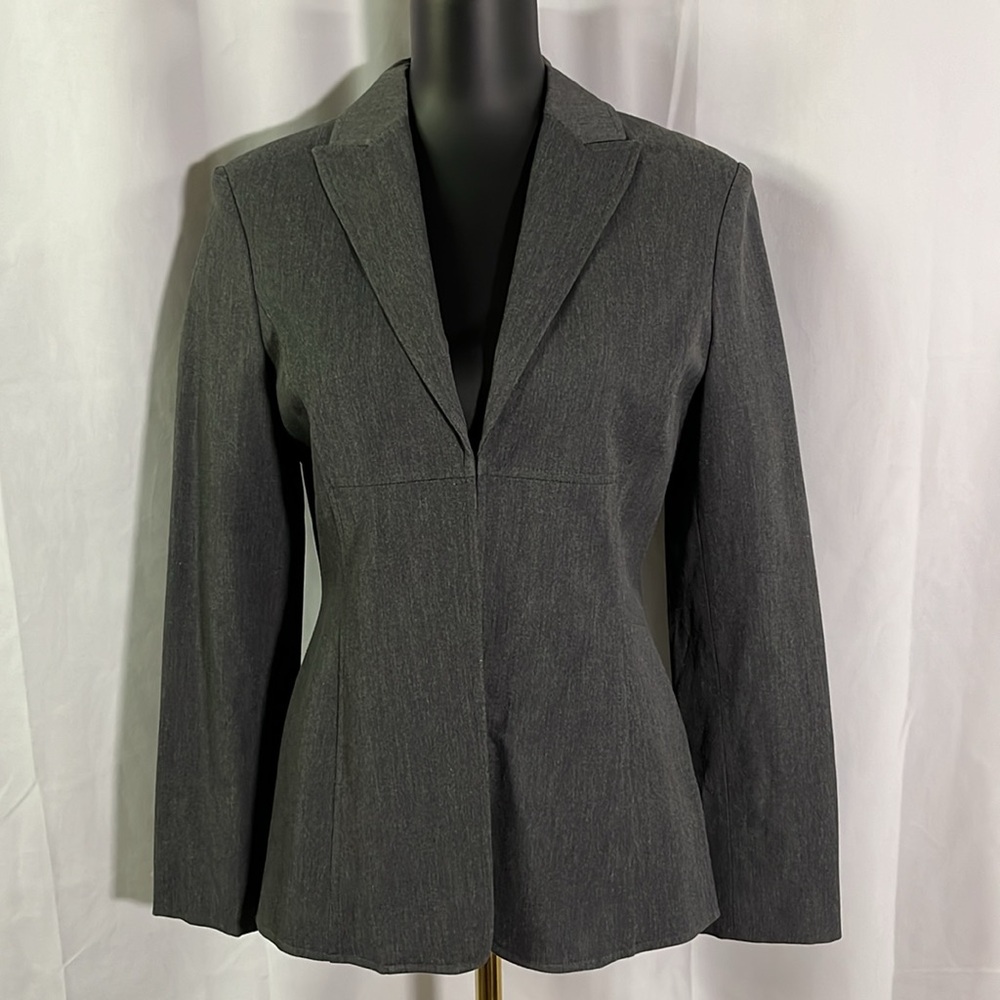 NWT The Limited Gray Fitted Career Blazer